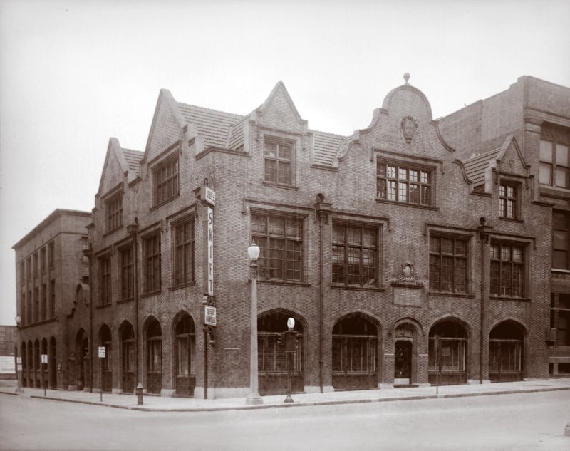 Old photo of the John S. Swift Company building