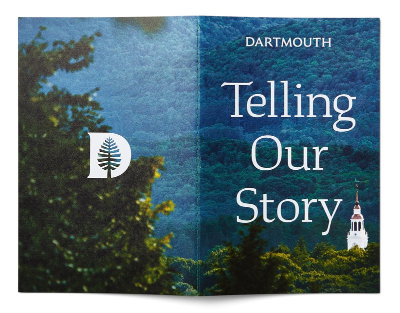 The cover of a booklet about Dartmouth College