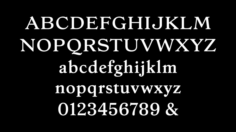 Demonstration text showing the typeface Speare