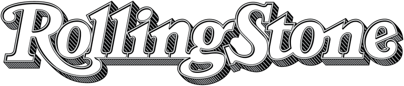 Rolling Stone’s old logo from 1981, in simple black and white